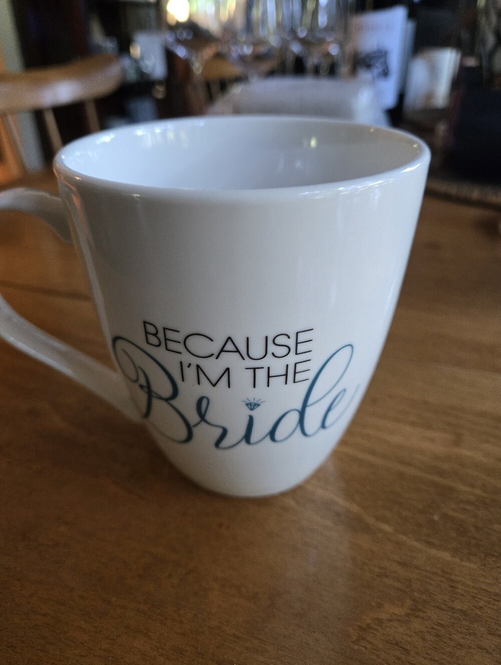 BRIDE or ENGAGEMENT MUG - Pfaltzgraff China